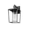 Z-Lite Sheridan 1 Light Outdoor Wall Sconce, Black And Seedy 594S-BK - alternate 3